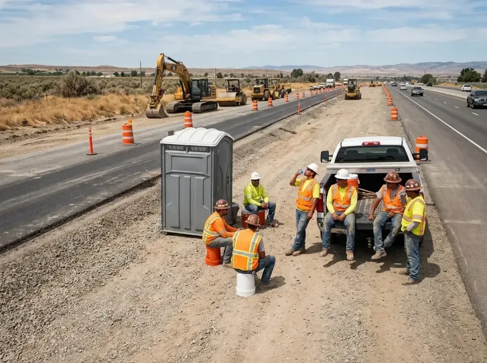 highway-road-construction-crew-007 — frequently asked questions, Porta Potty and Restroom Rentals in Casa Conejo, CA